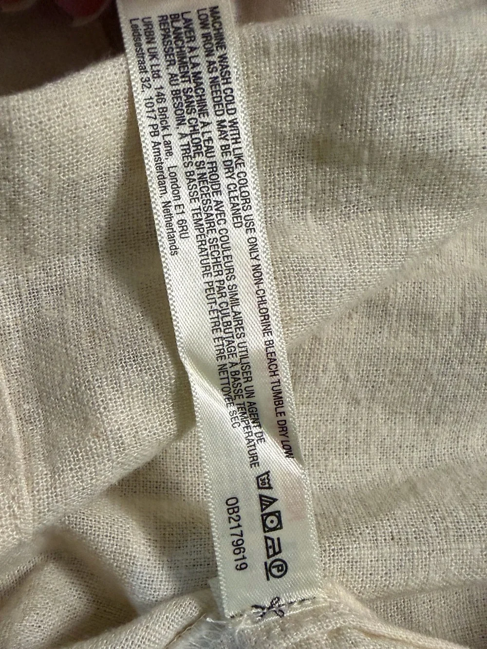 NWT Free People Free-Est Linen Blend Maxi Slip Dress XL Tea Cookie Neutral Boho